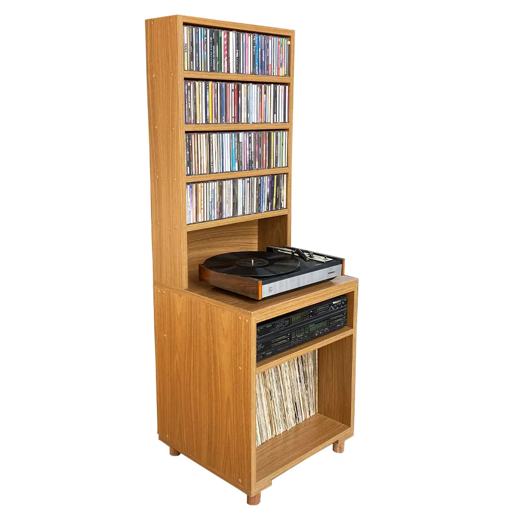 Estante Mix Para CDs e Discos De Vinil MADAMI