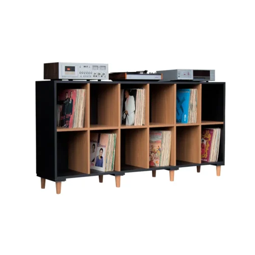 Estante Multiuso Para Discos de Vinil LPs FRANK