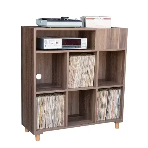 Estante Rack Para Discos De Vinil e Aparelhos T-50