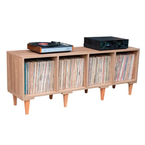 Rack Para Toca Discos Receiver Discos LPs TITO